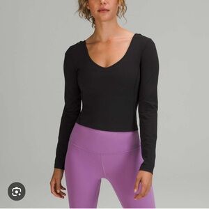 Lululemon Align Long Sleeve Shirt
Black